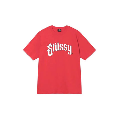 STUSSY CLASSIC LOGO TEE RED