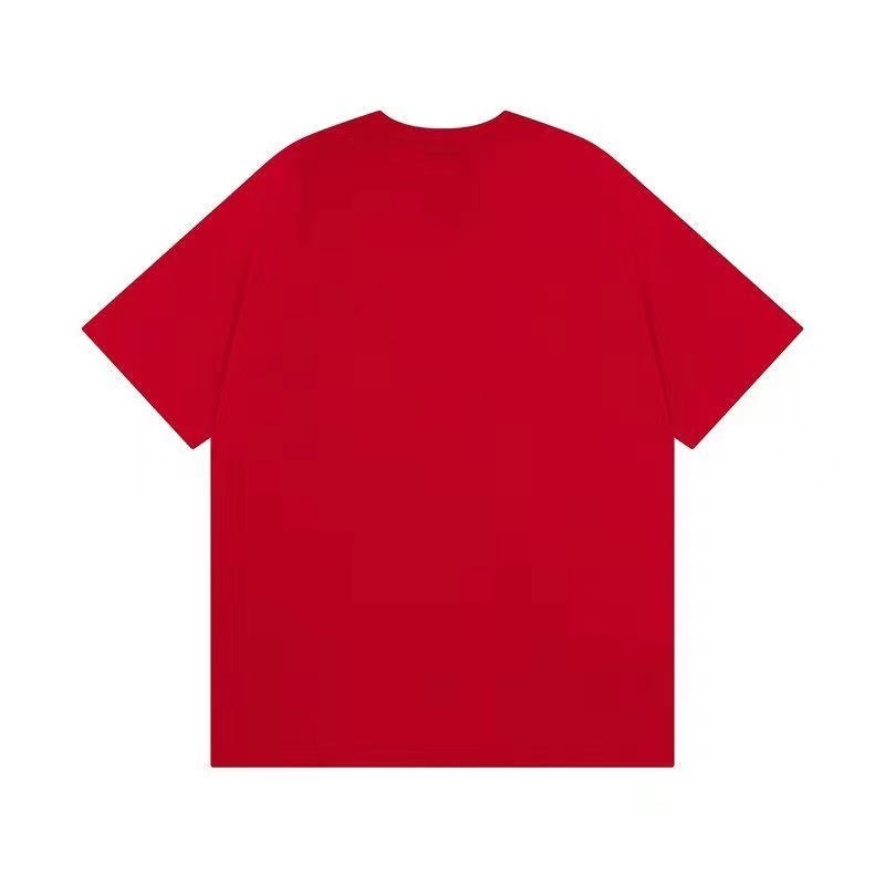 STUSSY  House Of Cards Tee In Red