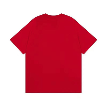 STUSSY  House Of Cards Tee In Red