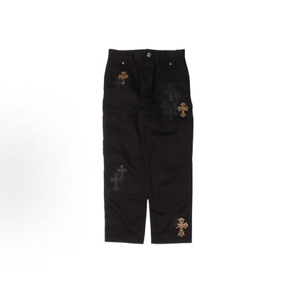 Chrome Hearts Cross Patch Knee Pads Overalls men's and women's versions are the same.