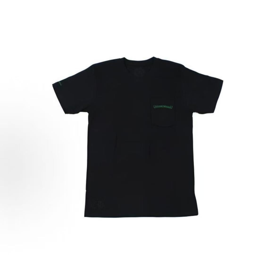 Chrome Hearts Horse Hoof Cross-Print Short-Sleeved T-Shirt (For Both Men and Women)
