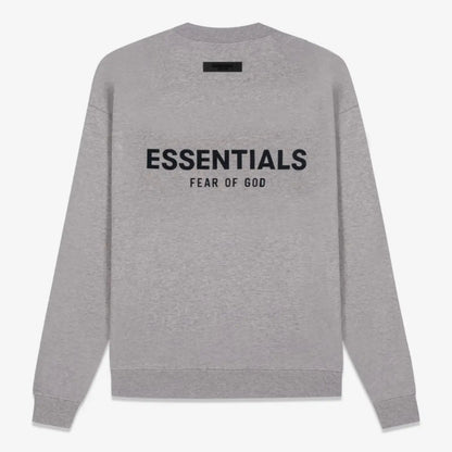 FOG FEAR OF GOD 22 double row flocking round neck sweatshirt ESSENTIALS casual top