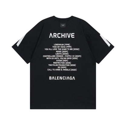 Balenciga logo tee BL223308 black