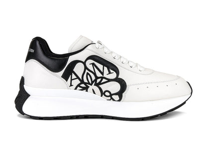 Alexander Mcqueen Oversized   White & Black