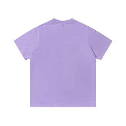 AMI Classic Logo Tee Purple