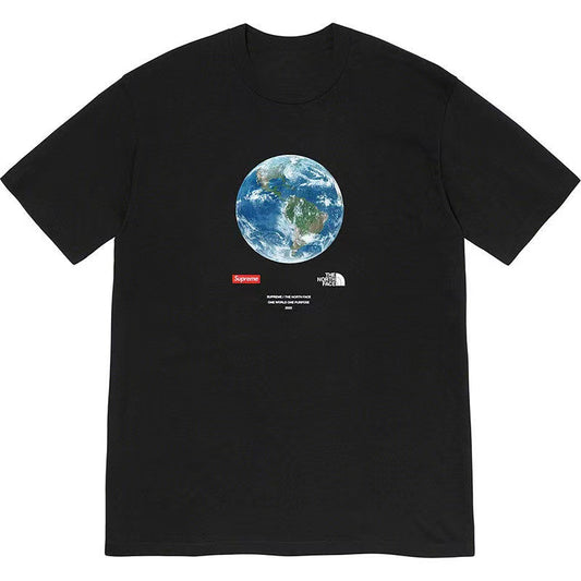 Supreme One World Tee Black
