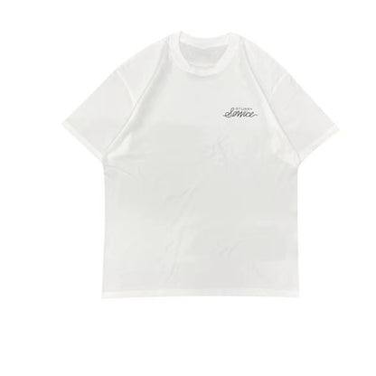 STUSSY REPAIR TEE WHITE