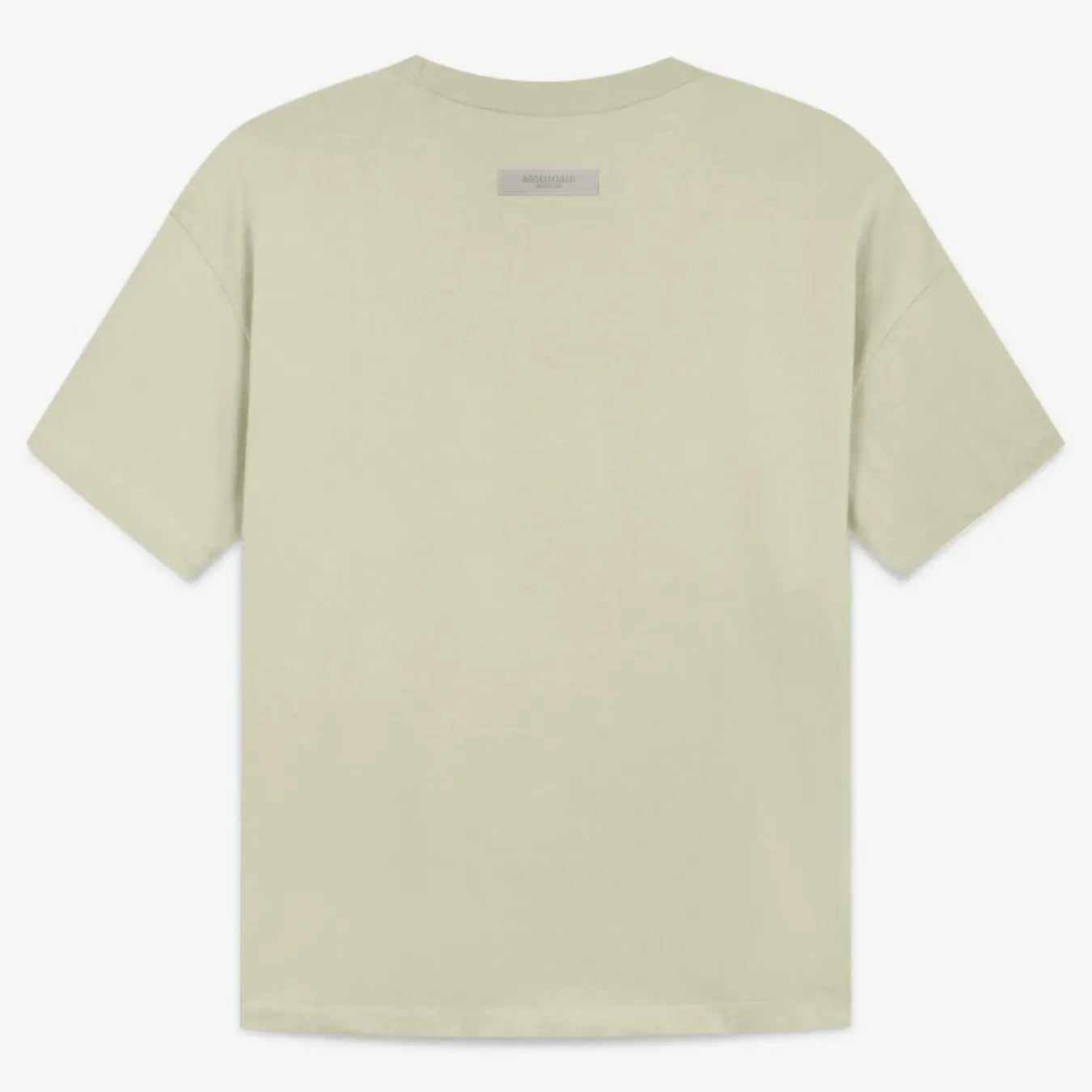 FOG FEAR OF GOD 22 ESSENTIALS double line single row flocking loose T-shirt Avocado