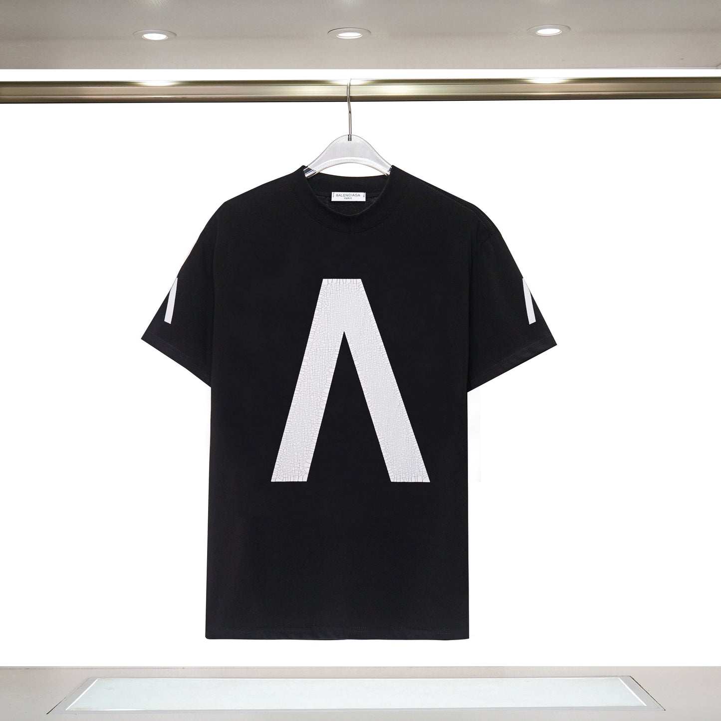 Balenciga logo tee xh9088 black
