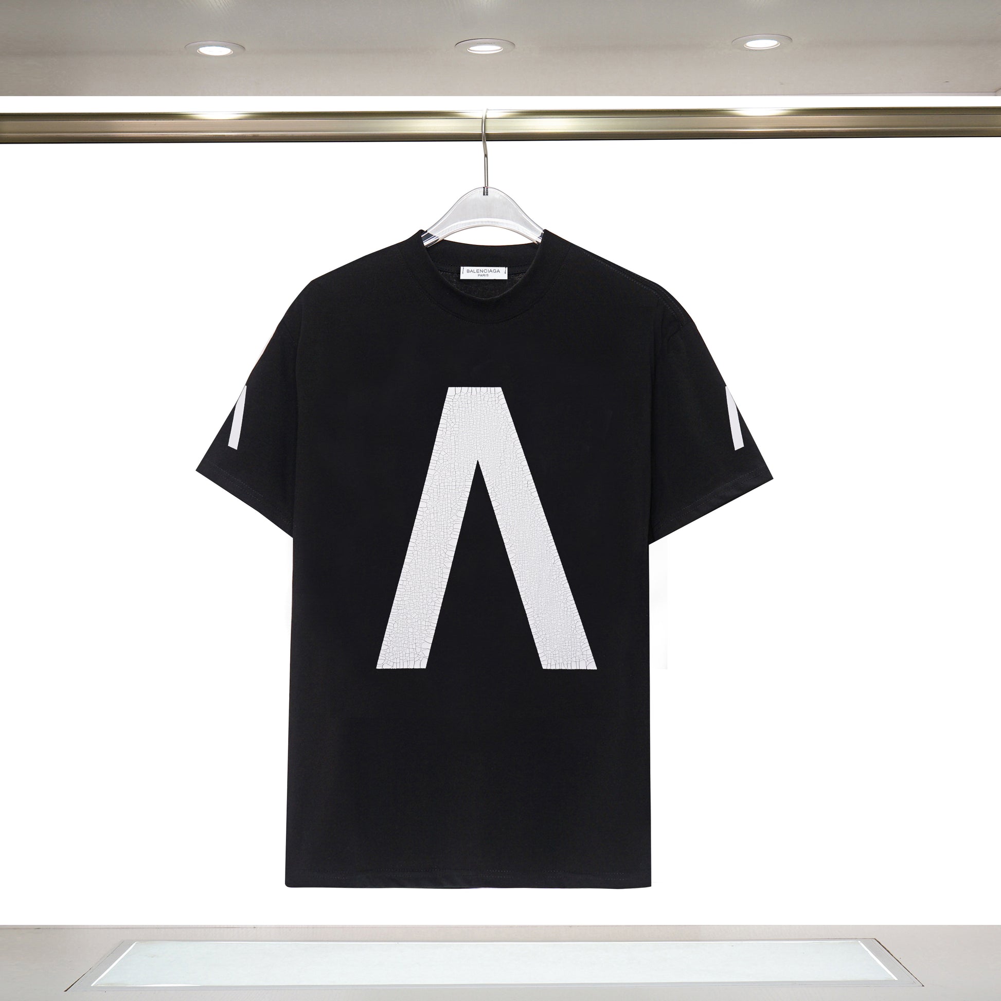 Balenciga logo tee xh9088 black