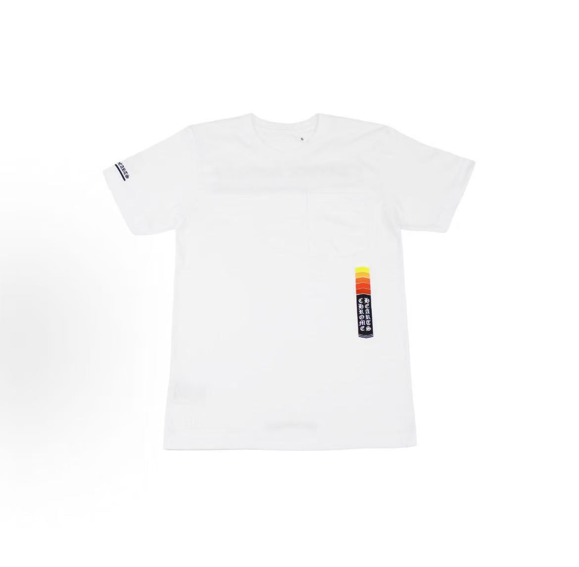 Chrome Hearts FW22 Artistic Font Printed Roundneck Short-Sleeved T-Shirt (For Both Men and Women)