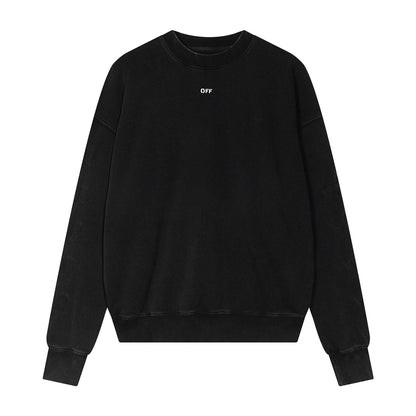 OFF WHITE SAINT MATTHEW AND THE ANGEL CREW NECK HOODIE