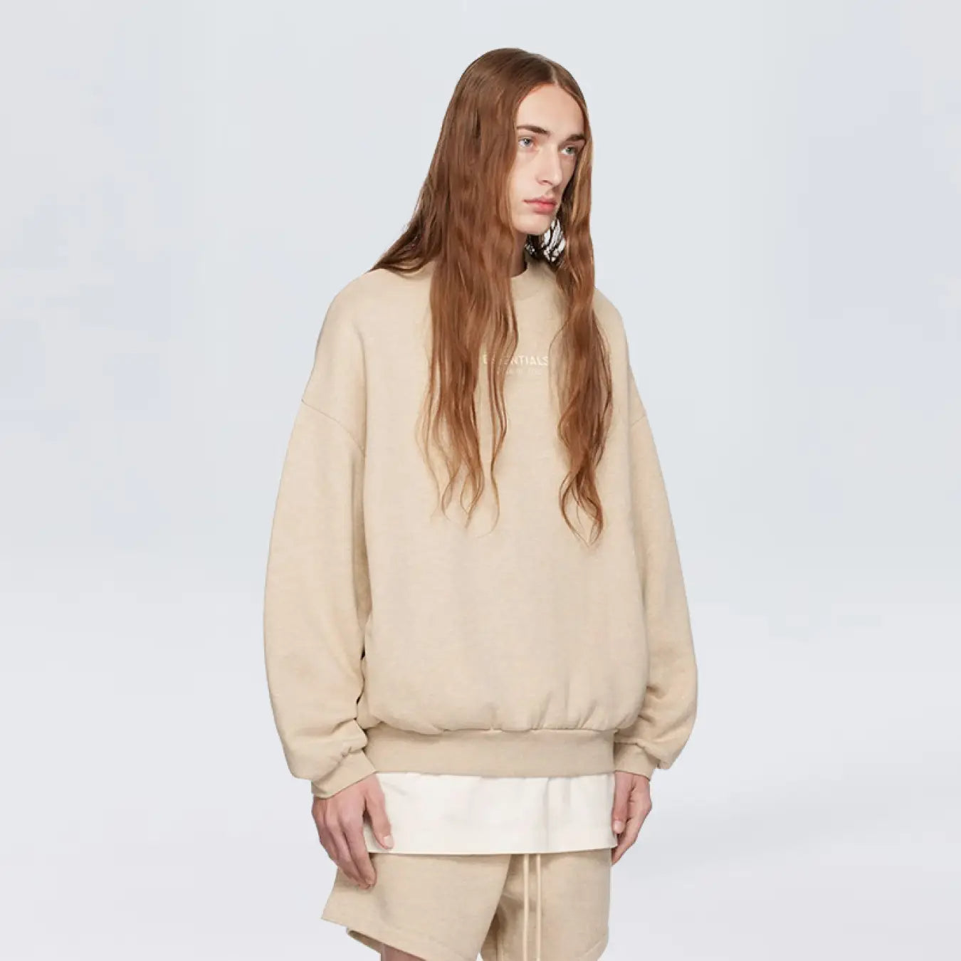 FOG FEAR OF GOD 23 Cloud Series Round Neck Sweater ESSENTIALS Casual Simple Top