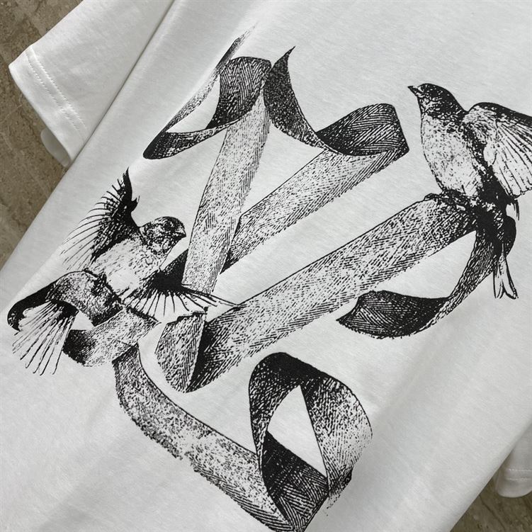 LOUIS VUITTON PRINTED COTTON T-SHIRT – LVTS063