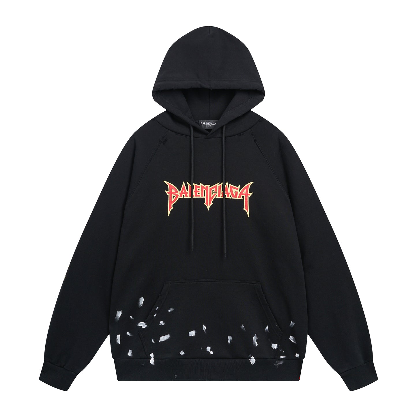 Balenciga logo hoodie BL238057 black