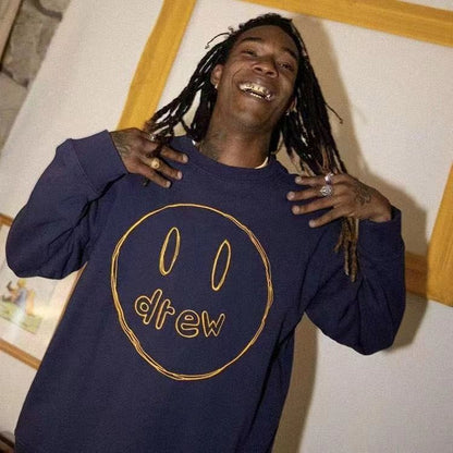 DREW HOUSE SKETCH MASCOT FLEECE CREWNECK