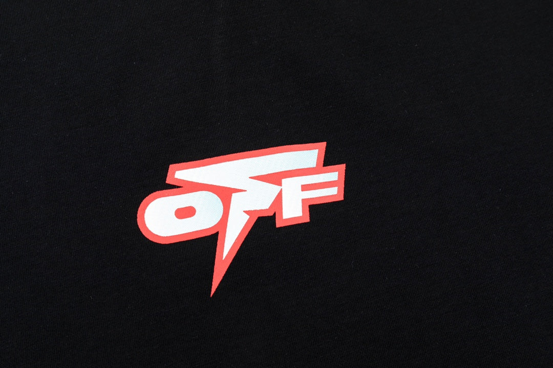 Off-White Degrade Thunder Over Skate Short-Sleeve T-Shirt