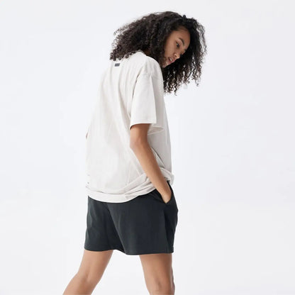 FOG FEAR OF GOD Season 7 FG main line loose T-shirt beige gray