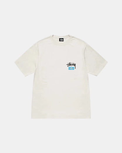 STUSSY SHORT ESSAY TEE BEIGE