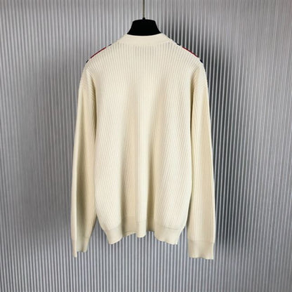 GUCCI KNIT COTTON CARDIGAN WITH PATCH – GCK043