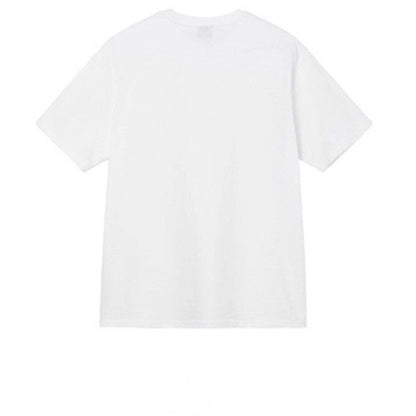 STUSSY NO.4  LOGO TEE WHITE