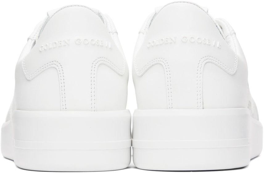 GOLDEN GOOSE حذاء رياضي بيور ستار أبيض