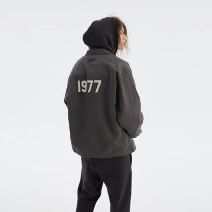 FOG FEAR OF GOD 22 multi-line 1977 coach jacket ESSENTIALS retro casual jacket