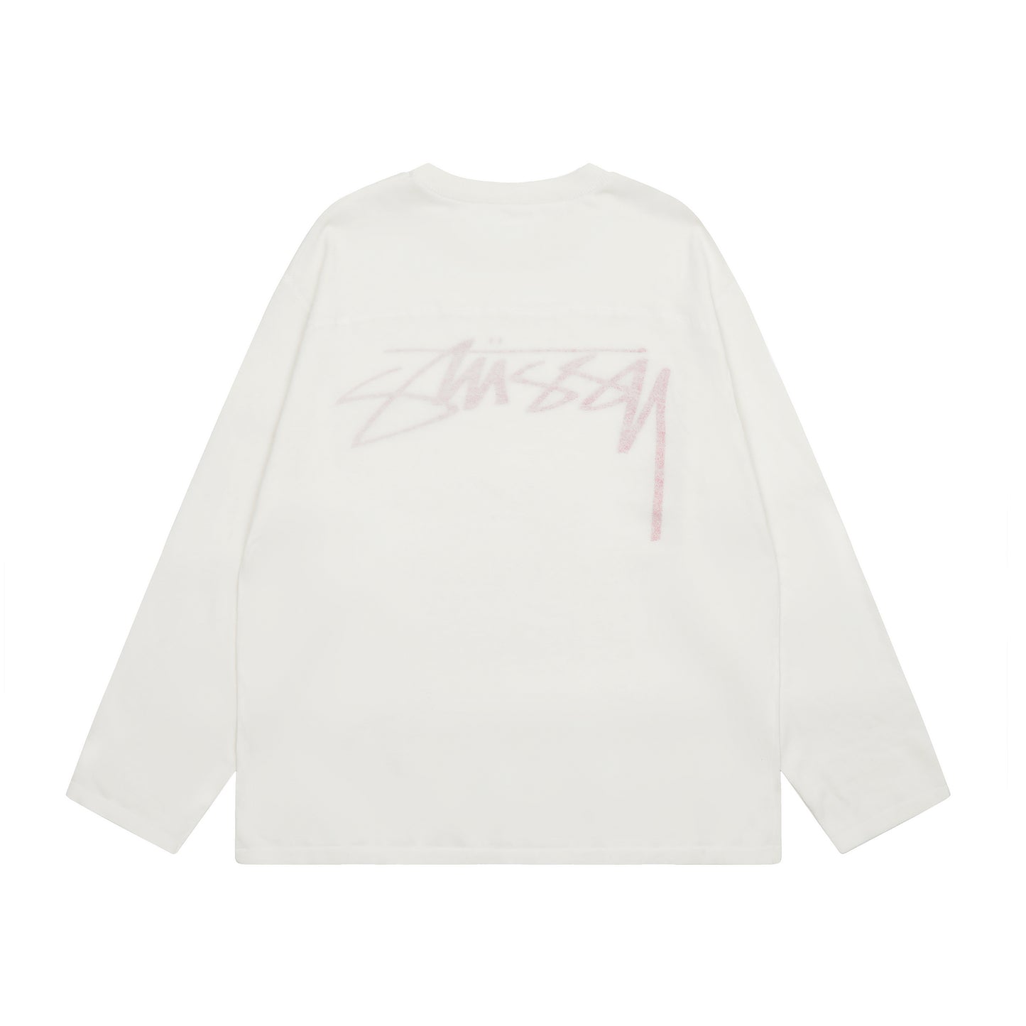 STUSSY FOOTBALL SWEATER BEIGE