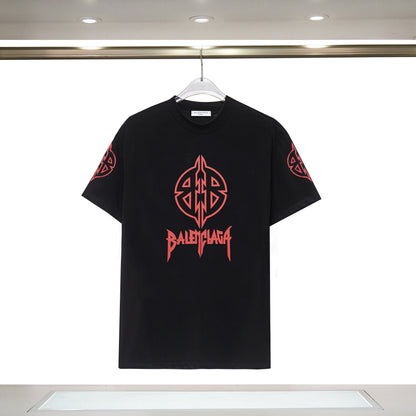Balenciga logo tee XH-9060 black