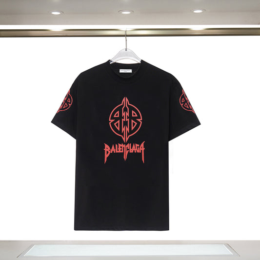 Balenciga logo tee XH-9060 black