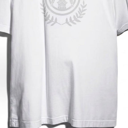 GUCCI T-shirt with emblem print, round neck, short sleeves, for men