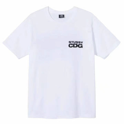 STUSSY x CDG SURFMAN 80-20 ANNIVERSARY LOGO TEE