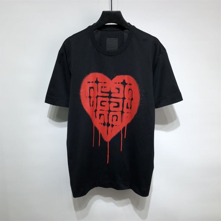 GIVENCHY SLIM FIT T-SHIRT IN JERSEY WITH TAG EFFECT PRINT – GTS002