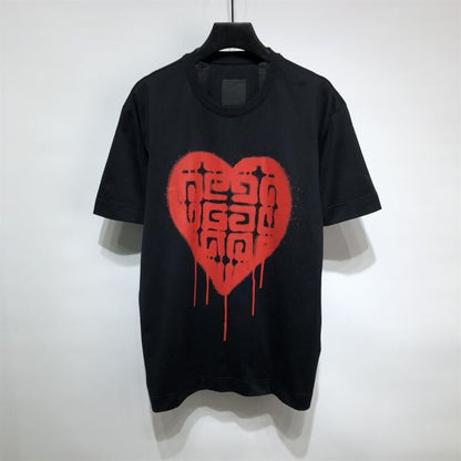 GIVENCHY SLIM FIT T-SHIRT IN JERSEY WITH TAG EFFECT PRINT – GTS002