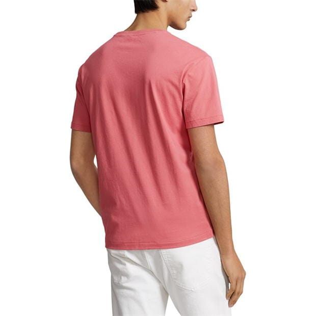Ralph Lauren Multi Logo Tee Red Sky