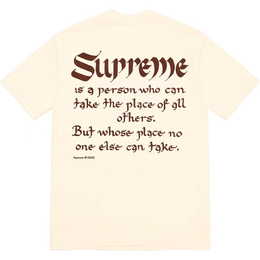 Supreme Person Tee Beige