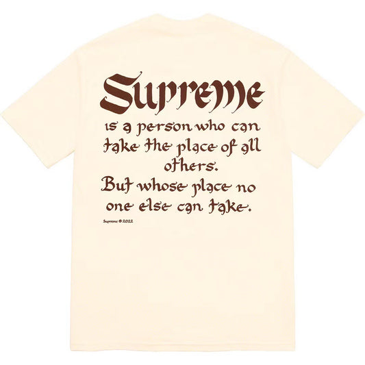Supreme Person Tee Beige