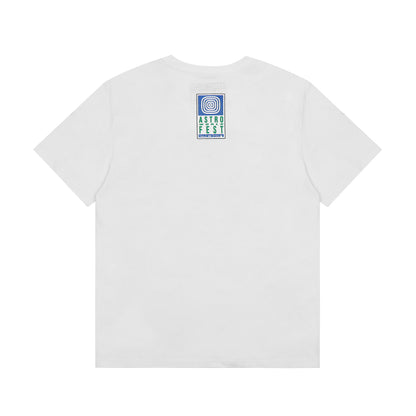Travis Scott Mouth Print T shirt White