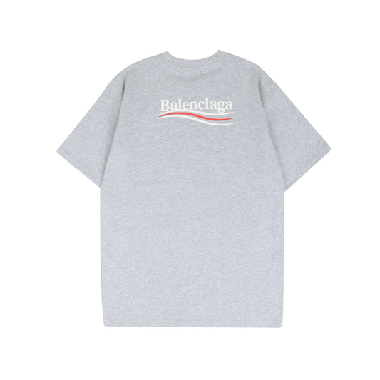Balenciga logo tee LX002 grey