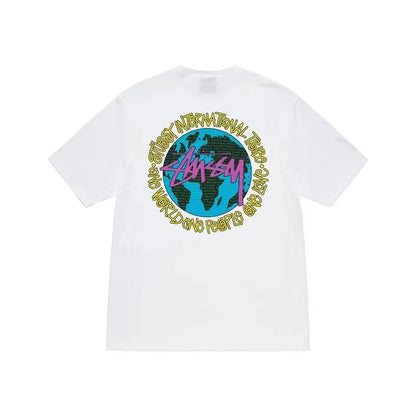 STUSSY NEW WORLD TEE WHITE