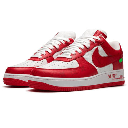 Nike Air Force 1 x Louis Vuitton Red