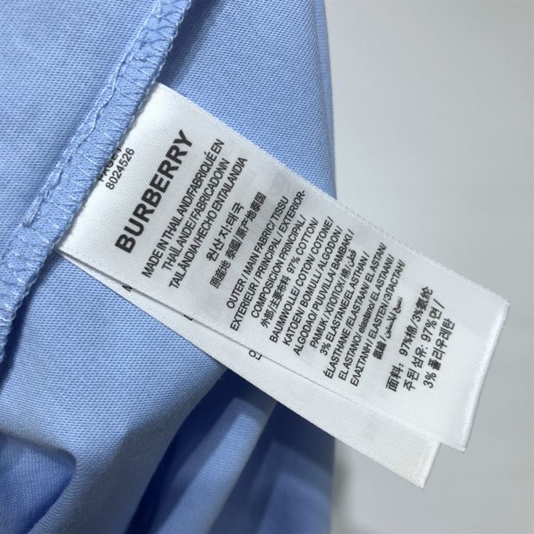 BURBERRY LETTER GRAPHIC COTTON OVERSIZED T-SHIRT – BRS020