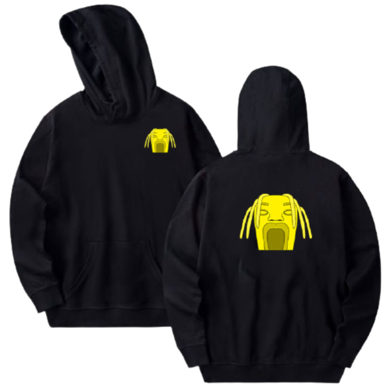 Astroworld Yellow Skull Hoodie