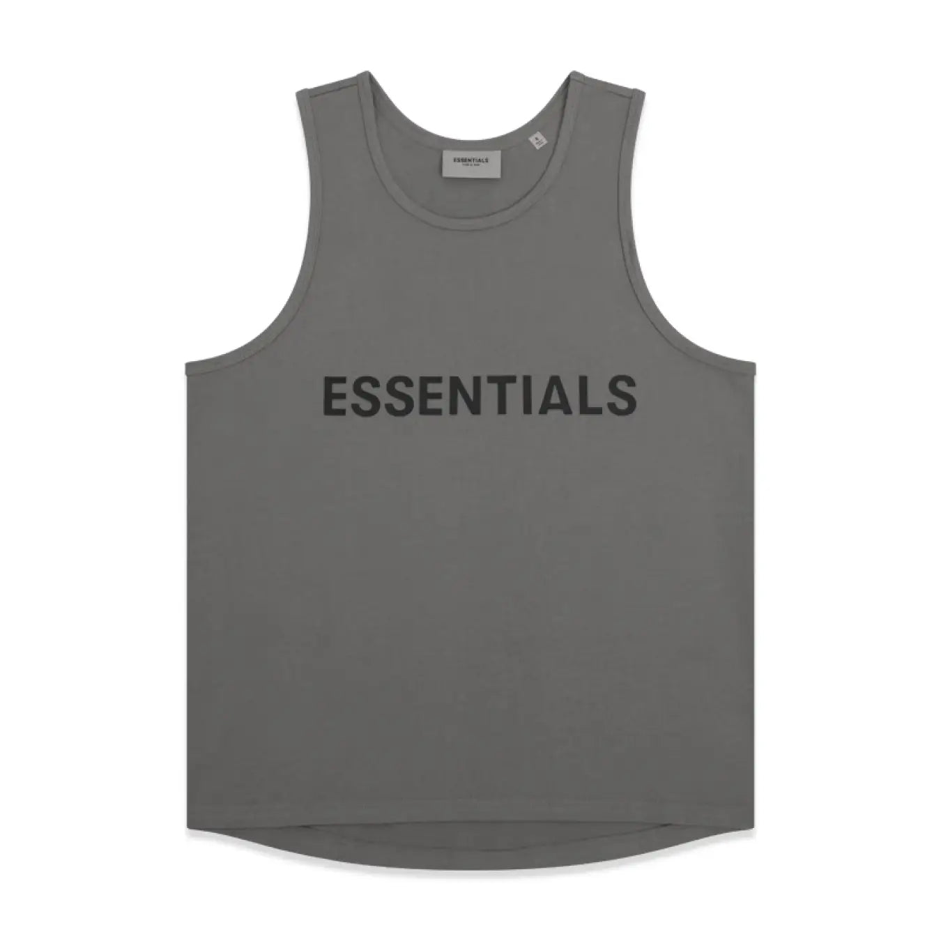 FOG FEAR OF GOD vest ESSENTIALS casual loose bottoming shirt charcoal gray