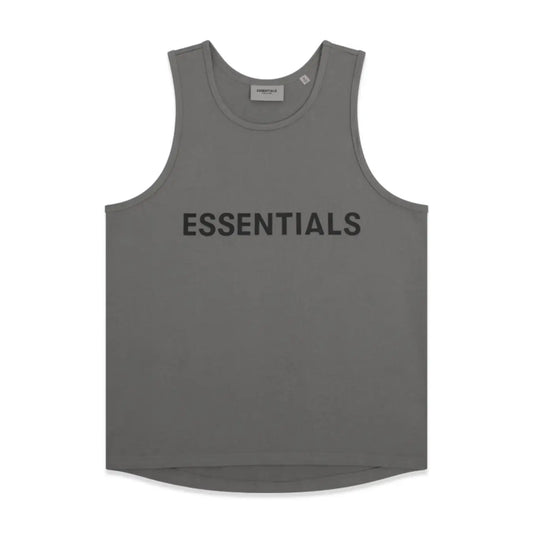 FOG FEAR OF GOD vest ESSENTIALS casual loose bottoming shirt charcoal gray