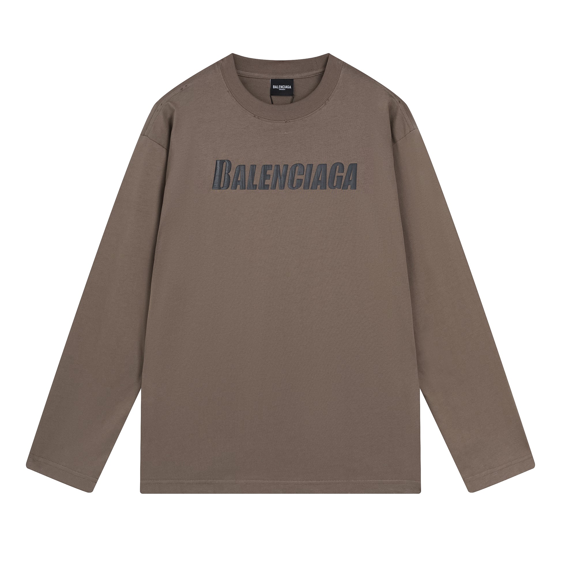 Balenciga logo tee p95 khaki
