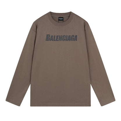 Balenciga logo tee p95 khaki