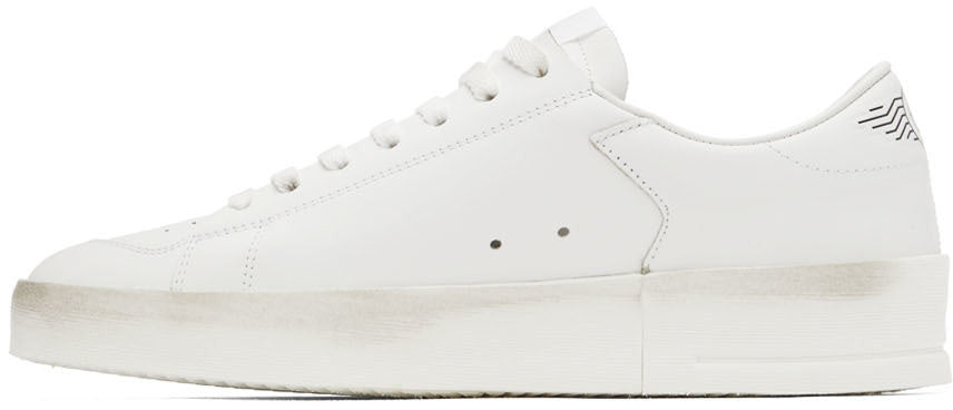 GOLDEN GOOSE حذاء سنيكرز Stardan أبيض