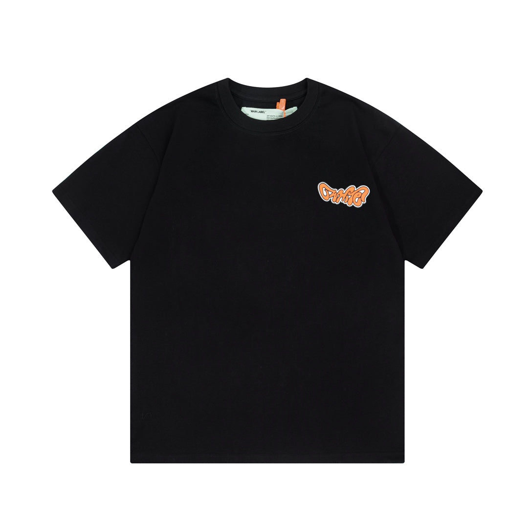Off-White Snake Arrow Embroidered T-shirt