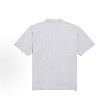 Balenciaga SS26 Round-neck Cotton Textured Letterprint Short-Sleeve T-shirt Regular Fit Men's Style